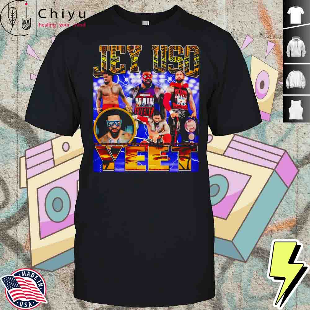 Jey Uso Yeet Wrestler Sublimation Graphic Shirt