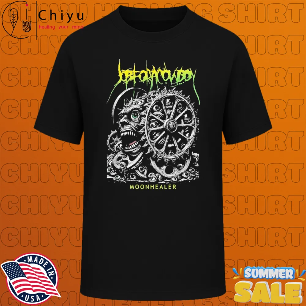 Job For A Cowboy GrindingWheels MoonHealer Eyes T-shirts