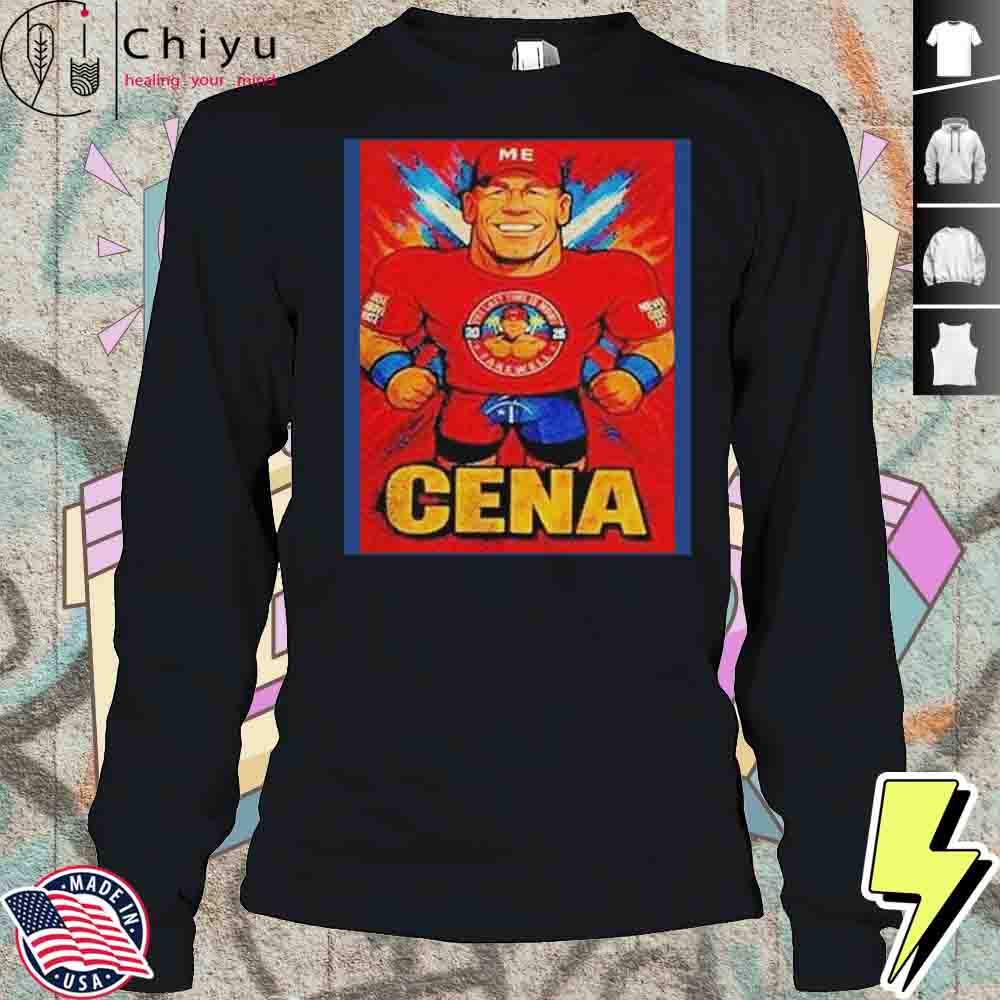 John Cena Cartoon 2025 Shirt John Cena Cartoon 2025 Shirt