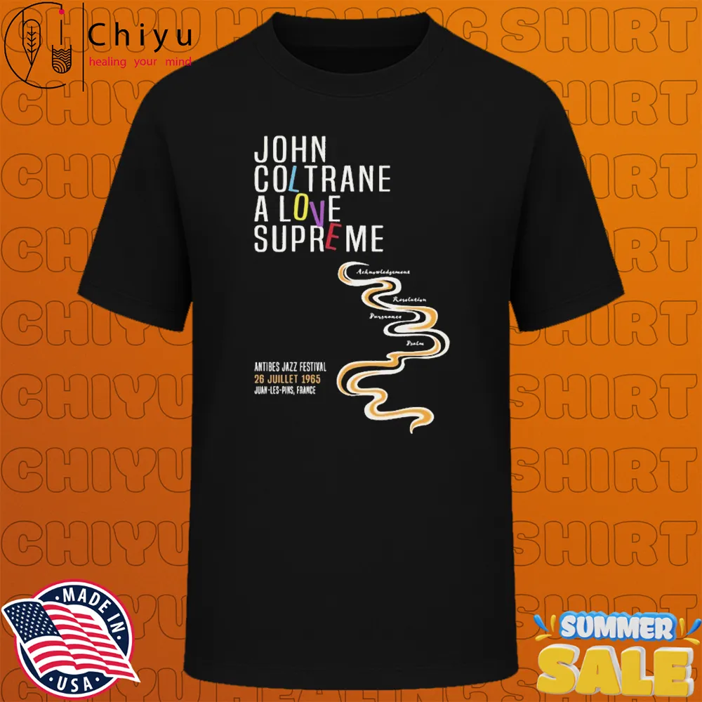 John Coltrane A Love Supreme Flows T-shirts