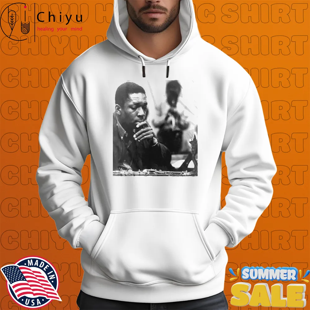 John Coltrane Black & White Photo T-Shirts John Coltrane Black & White Photo T-Shirts