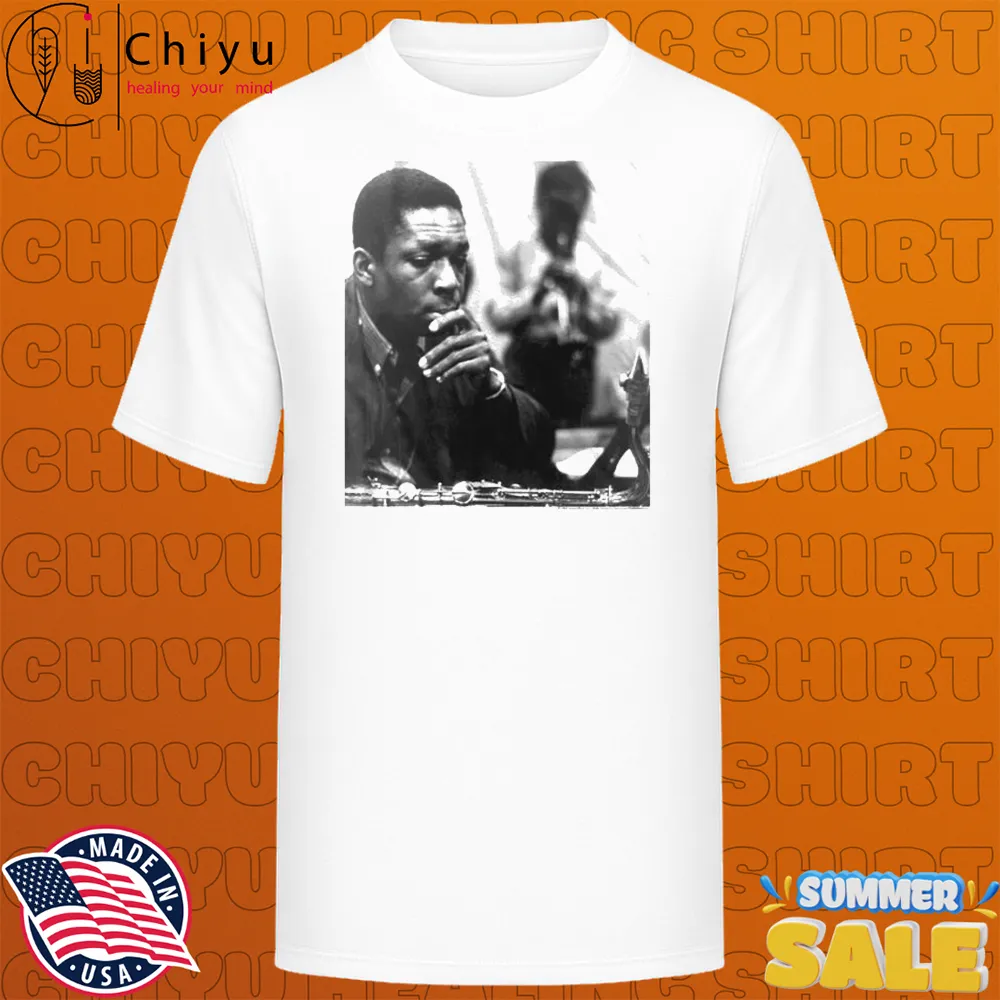 John Coltrane Black & White Photo T-Shirts John Coltrane Black & White Photo T-Shirts