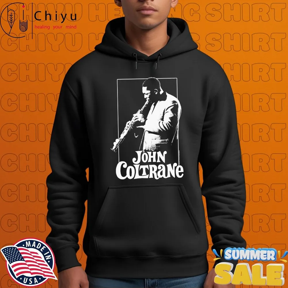 John Coltrane Posterized Photo T-shirts John Coltrane Posterized Photo T-shirts