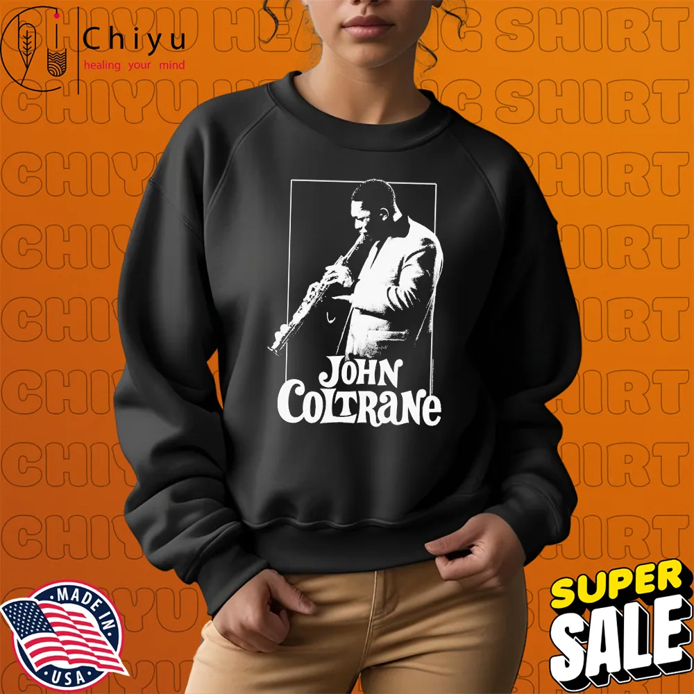 John Coltrane Posterized Photo T-shirts John Coltrane Posterized Photo T-shirts
