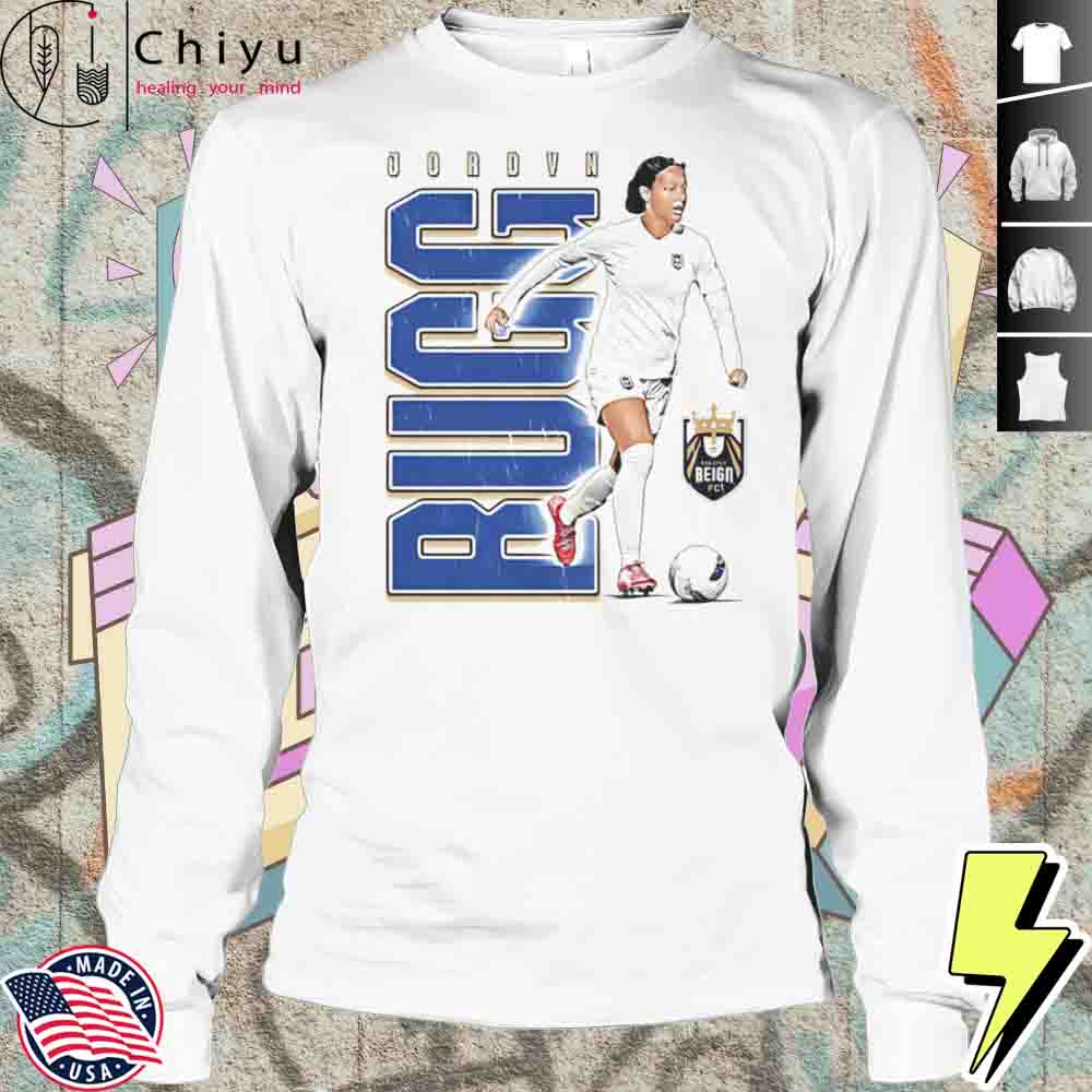 Jordyn Bugg Seattle Reign FC Retro Shirt Jordyn Bugg Seattle Reign FC Retro Shirt