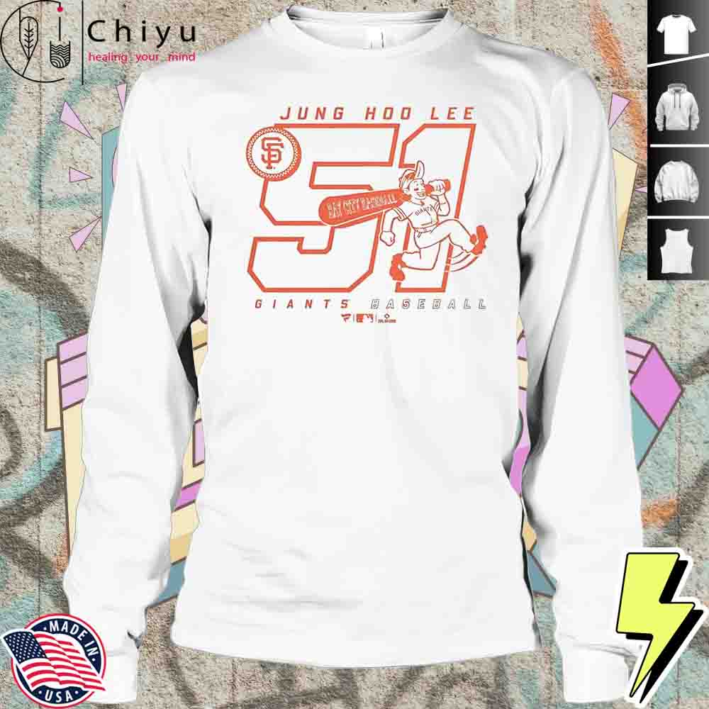 Jung Hoo Lee 51 San Francisco Giants Bay City Baseball T-Shirt Jung Hoo Lee 51 San Francisco Giants Bay City Baseball T-Shirt