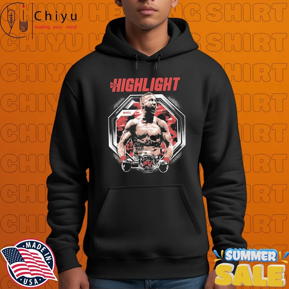 Justin Gaethje The Highlight Full Violence T-shirt Justin Gaethje The Highlight Full Violence T-shirt