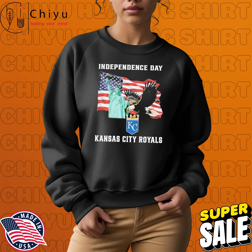 Kansas City Royals Independence Day American Flag Eagle T-shirts Hoodie Sweatshirt Kansas City Royals Independence Day American Flag Eagle T-shirts Hoodie Sweatshirt
