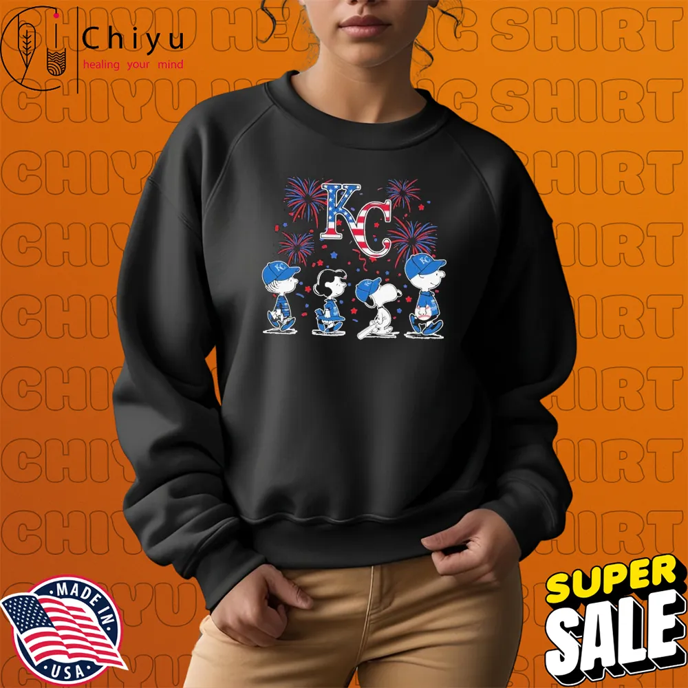 Kansas City Royals Snoopy The Peanuts Happy 4th Of July 1776 American Flag T-shirts Kansas City Royals Snoopy The Peanuts Happy 4th Of July 1776 American Flag T-shirts