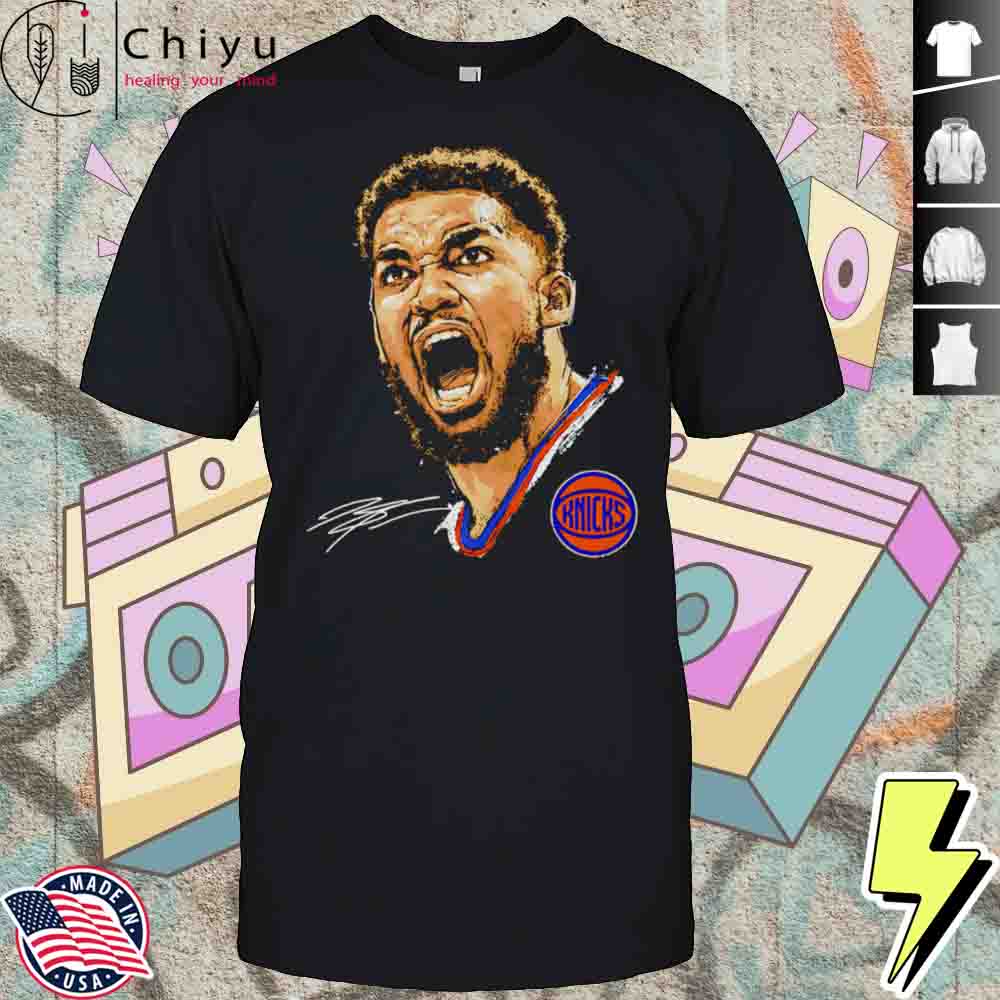 Karl-Anthony Towns New York Knicks Portrait Shirt
