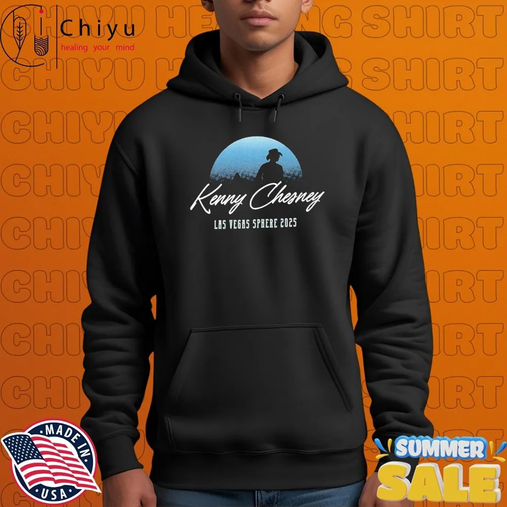 Kenny Chesney Las Vegas Sphere Half Dome Silhouette 2025 T-shirts Kenny Chesney Las Vegas Sphere Half Dome Silhouette 2025 T-shirts