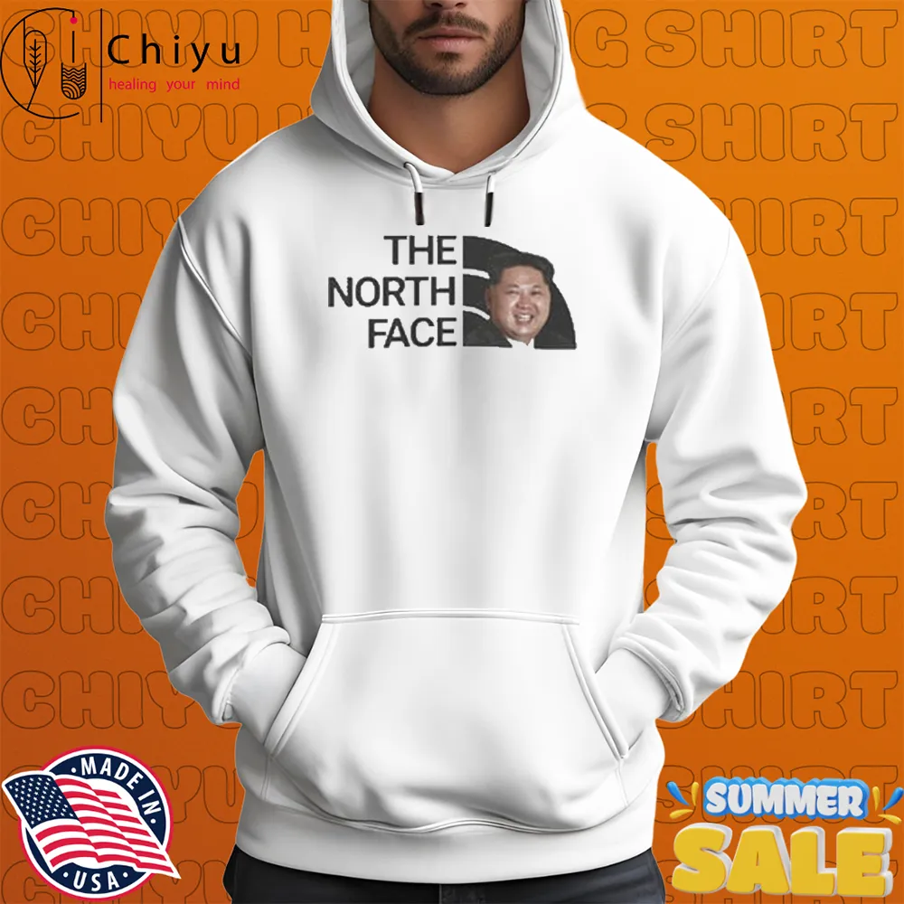 Fashion Trending Hoodie featuring Kim Jong Un and The North Face Fashion Trending Hoodie featuring Kim Jong Un and The North Face