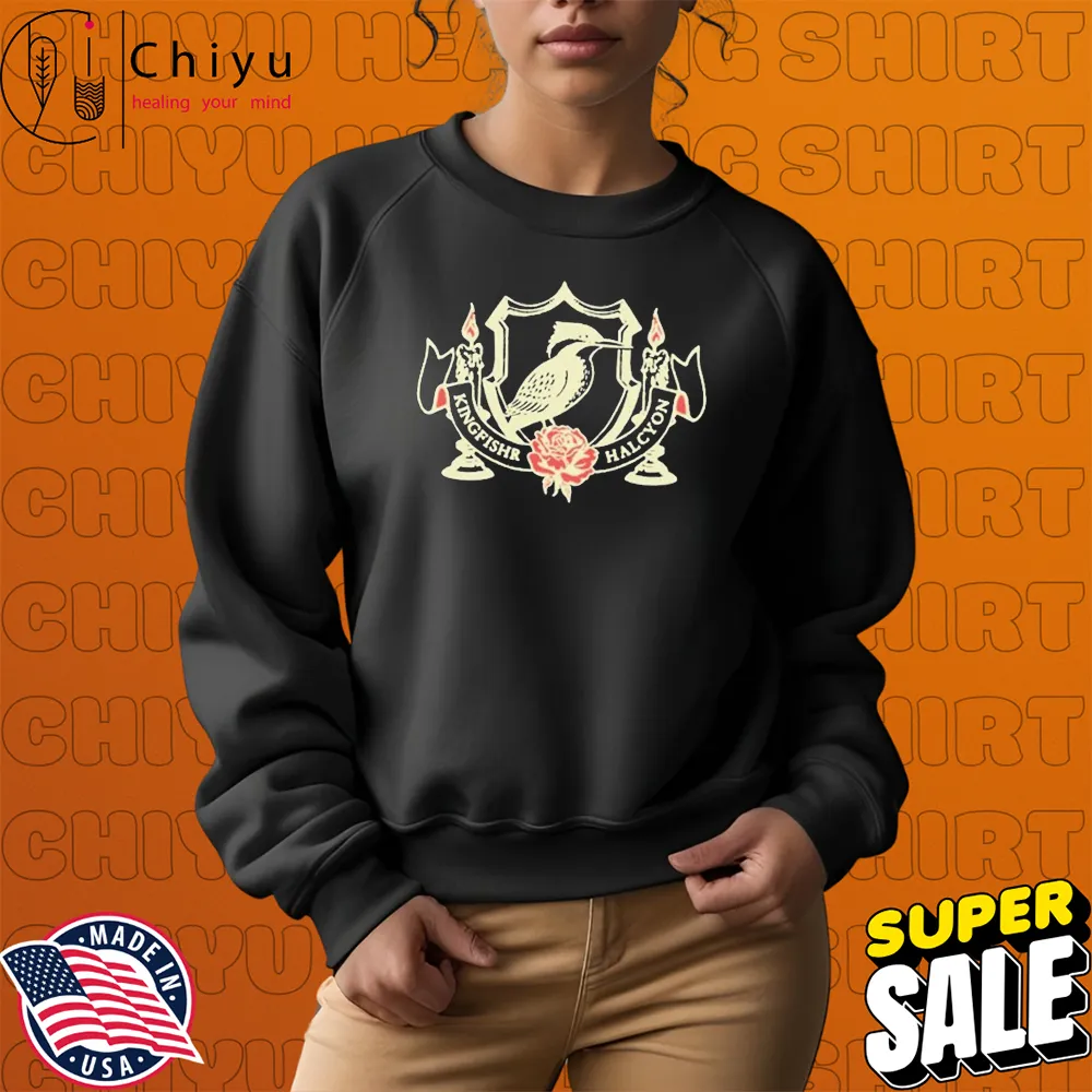 Kingfishr Halcyon Crest T-shirts Kingfishr Halcyon Crest T-shirts