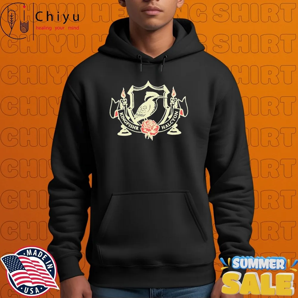 Kingfishr Halcyon Crest T-shirts Kingfishr Halcyon Crest T-shirts