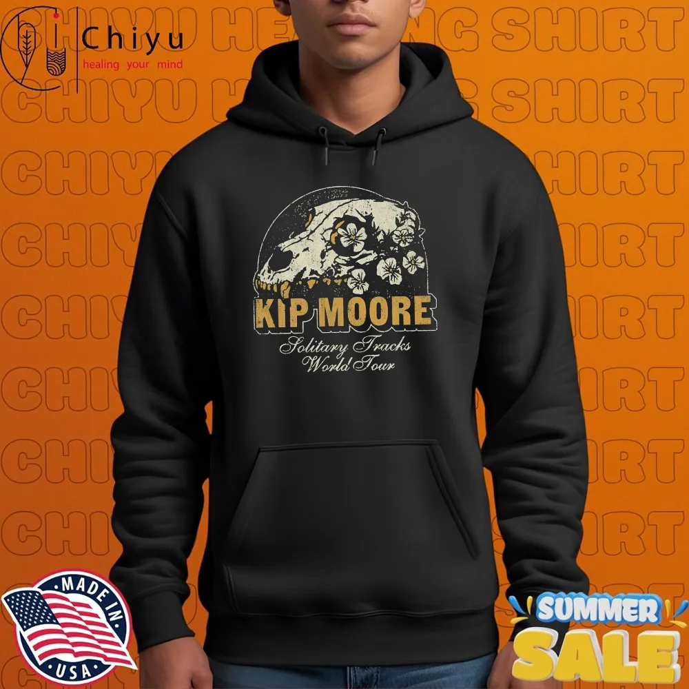 Kip Moore Solitary Tracks World Tour T-shirt Kip Moore Solitary Tracks World Tour T-shirt