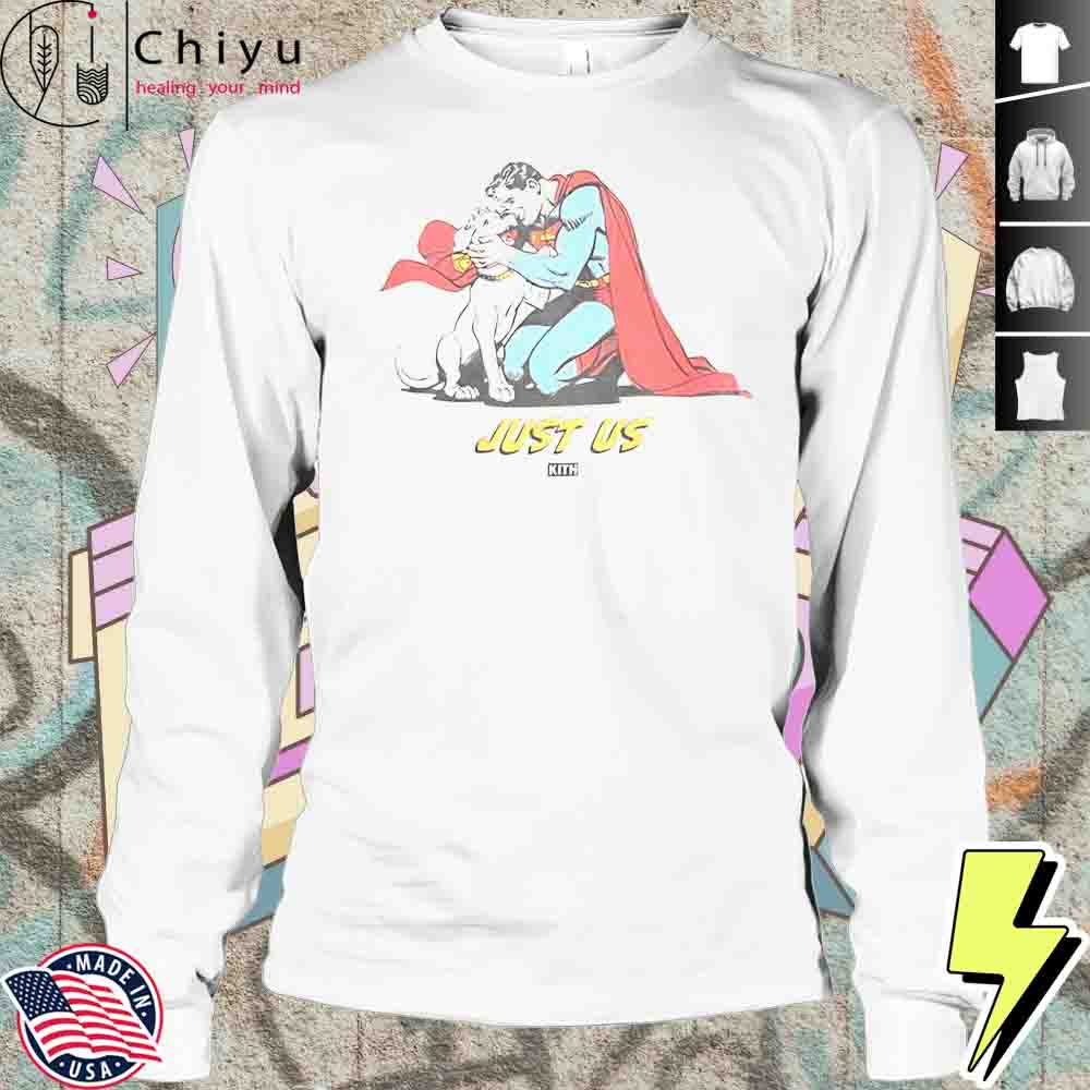 Kith X Superman Dog Just Us T-Shirt Kith X Superman Dog Just Us T-Shirt
