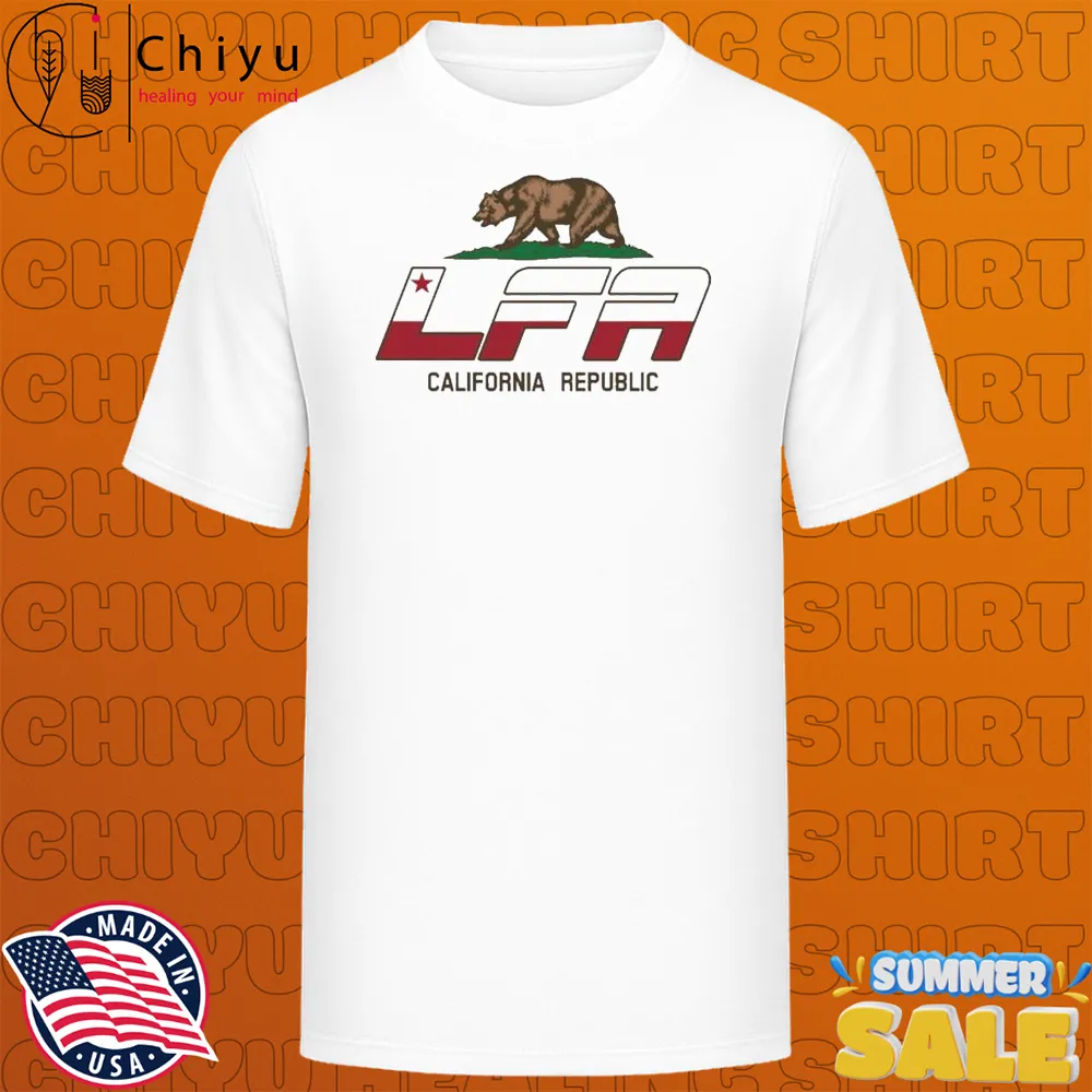 Legacy Fighting Alliance California Republic Bear Flag T-shirts