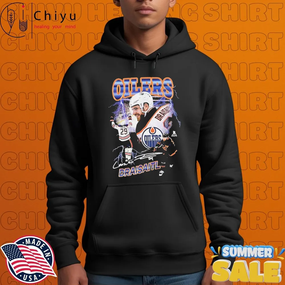 Leon Draisaitl Edmonton Oilers 2.0 Player T-Shirts Leon Draisaitl Edmonton Oilers 2.0 Player T-Shirts