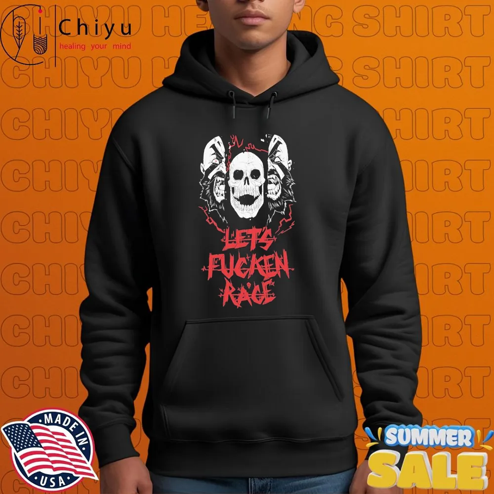 Let's Fucken Rage Skull T-shirts Let's Fucken Rage Skull T-shirts