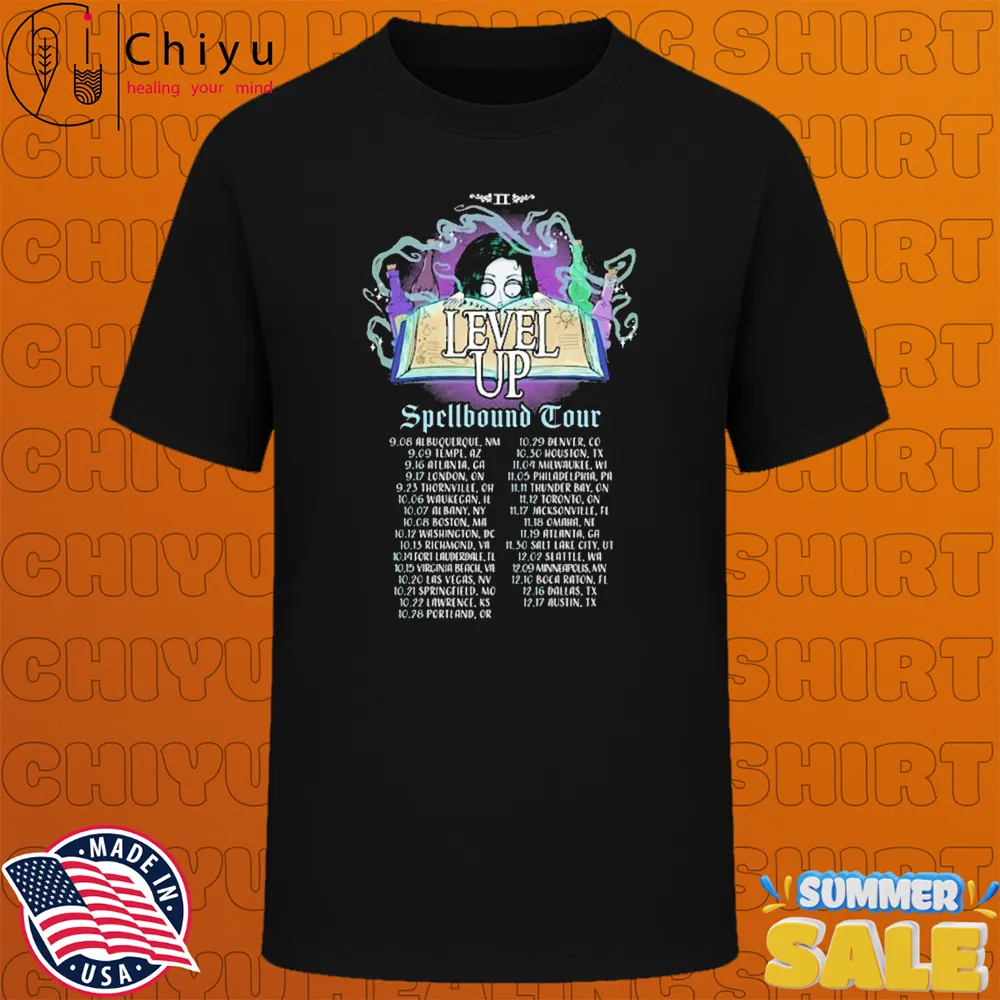 Level Up Spellbound Tour 2022 Dates T-shirts Level Up Spellbound Tour 2022 Dates T-shirts
