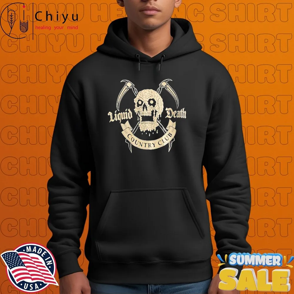 Liquid Death Country Club Death T-shirts Liquid Death Country Club Death T-shirts