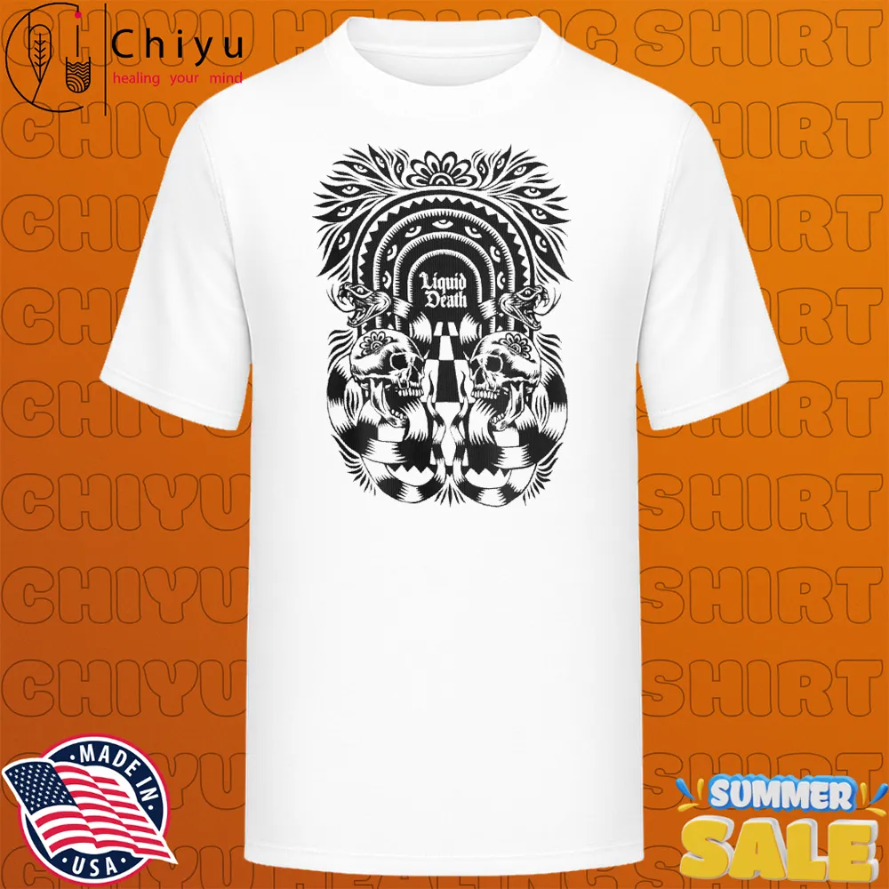 Liquid Death Death Charmer Thermal T-shirts Liquid Death Death Charmer Thermal T-shirts
