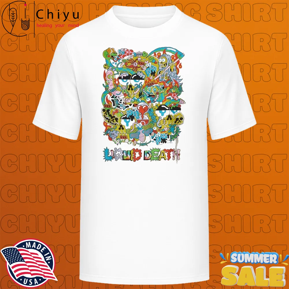 Liquid Death Happy Death Time T-shirts Liquid Death Happy Death Time T-shirts