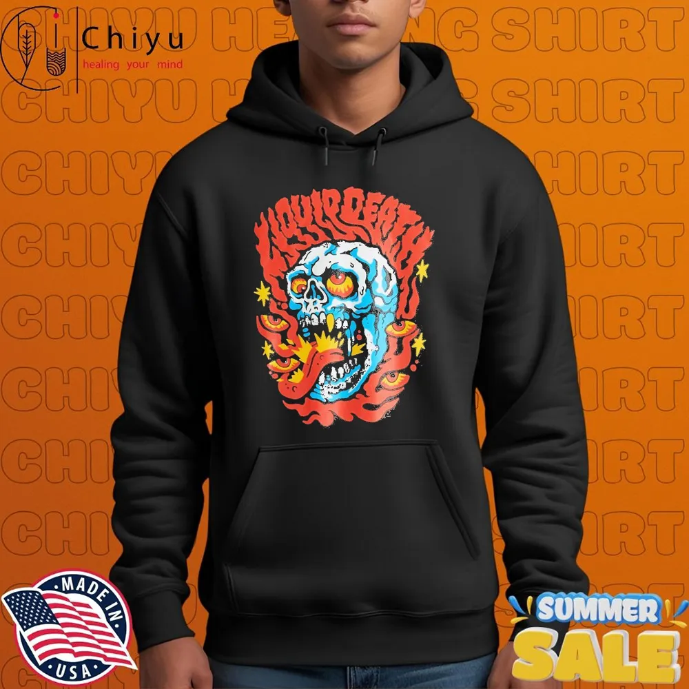 Liquid Death Melter Skelter T-shirts Liquid Death Melter Skelter T-shirts