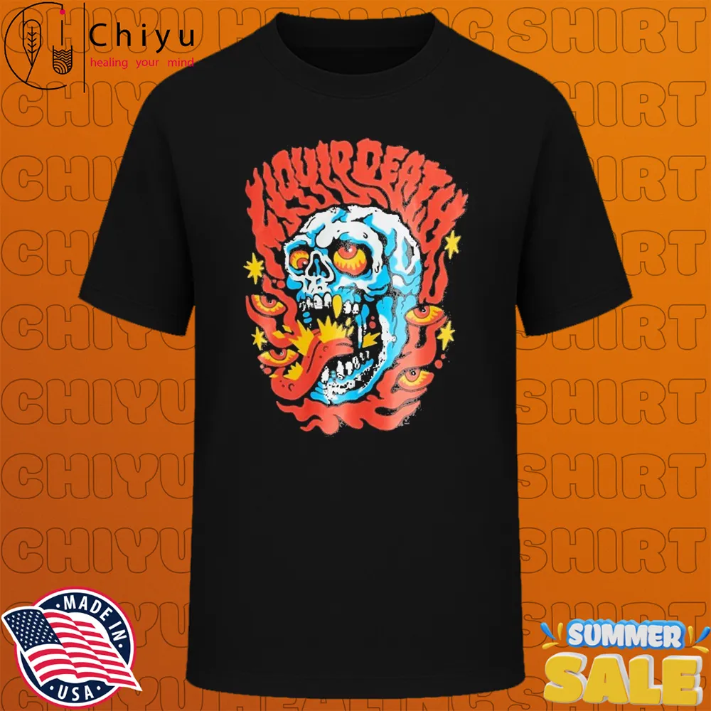 Liquid Death Melter Skelter T-shirts Liquid Death Melter Skelter T-shirts