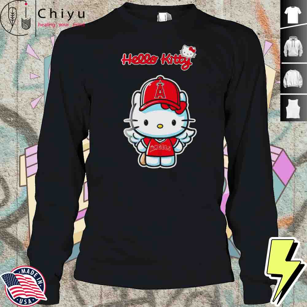 Los Angeles Angels Kitty 2025 Red Shirt Los Angeles Angels Kitty 2025 Red Shirt