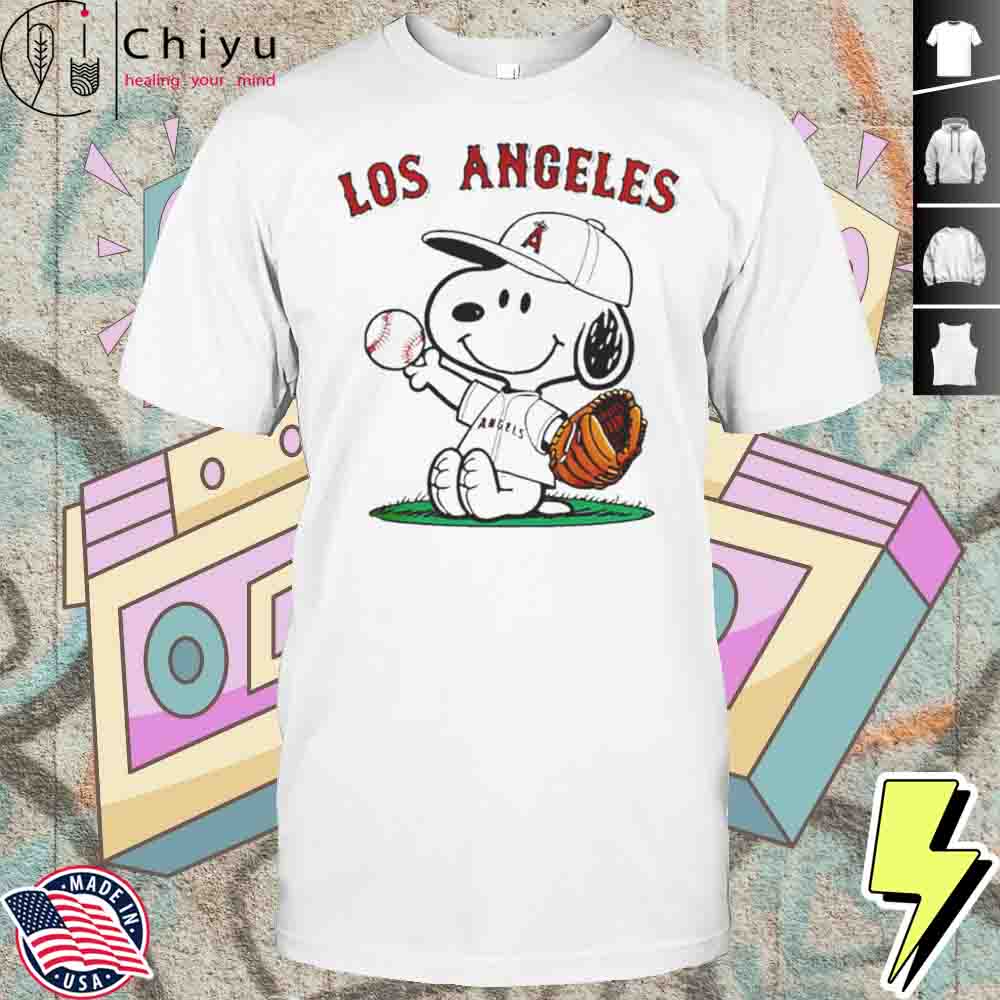 Los Angeles Angels Peanuts Snoopy 2025 Hoodie Los Angeles Angels Peanuts Snoopy 2025 Hoodie