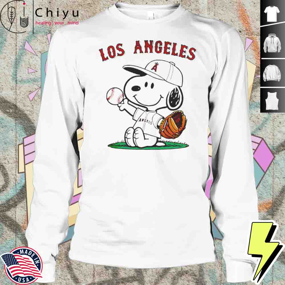 Los Angeles Angels Peanuts Snoopy 2025 Shirt Los Angeles Angels Peanuts Snoopy 2025 Shirt