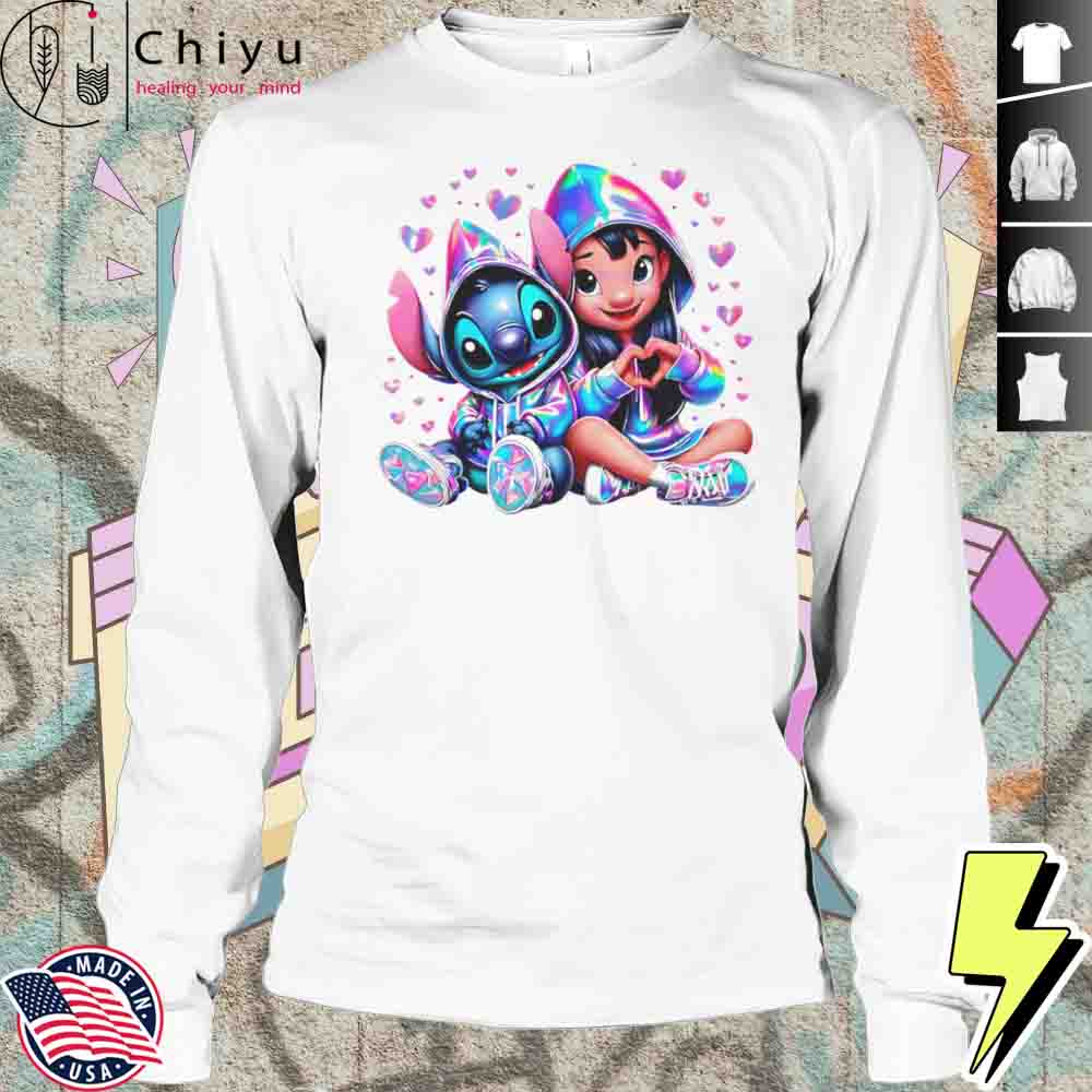Love Lilo And Stitch Neon Clipart Shirt Love Lilo And Stitch Neon Clipart Shirt