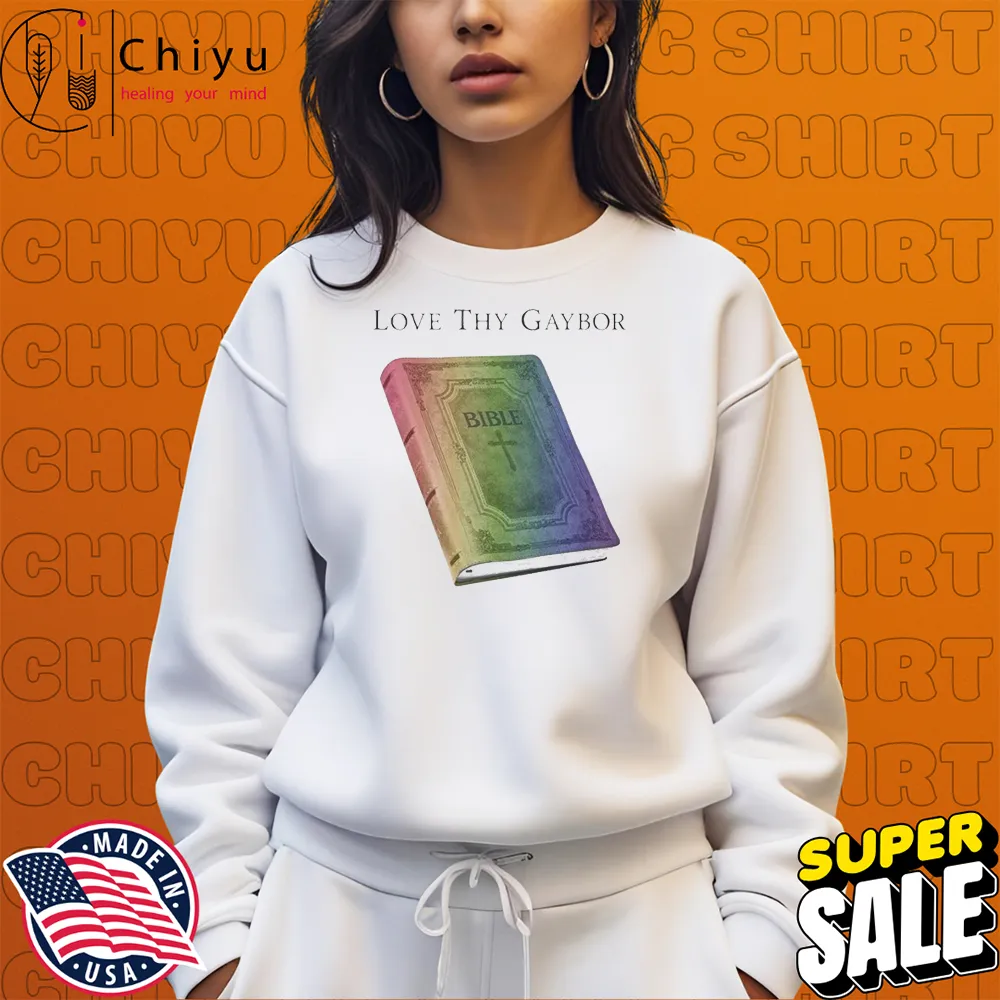 Love Thy Gaybor Pride Book T-Shirts Love Thy Gaybor Pride Book T-Shirts