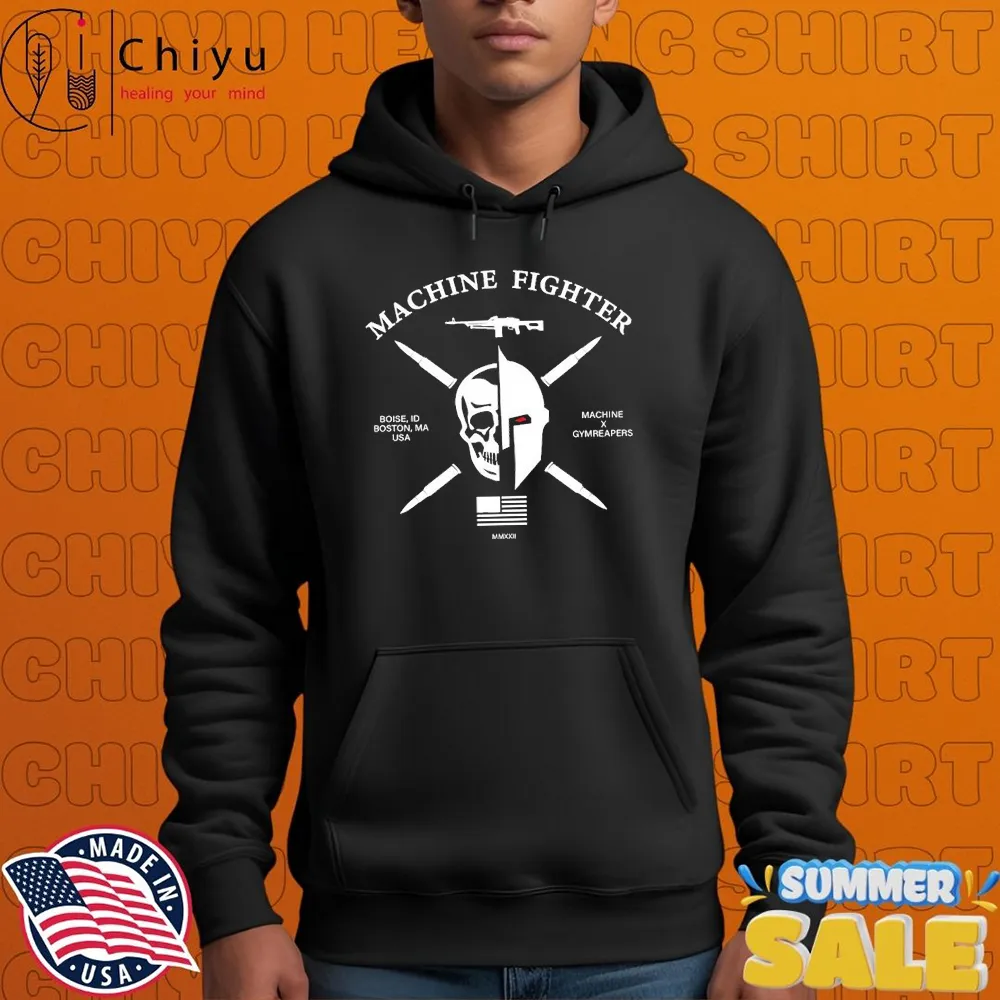 Machine Fighter Gymreapers Boise ID Boston MA USA T-shirts Machine Fighter Gymreapers Boise ID Boston MA USA T-shirts