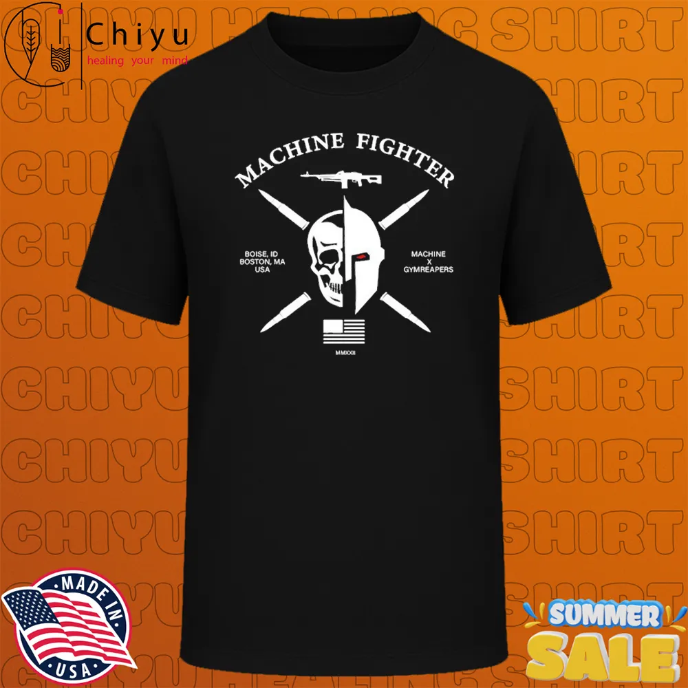Machine Fighter Gymreapers Boise ID Boston MA USA T-shirts