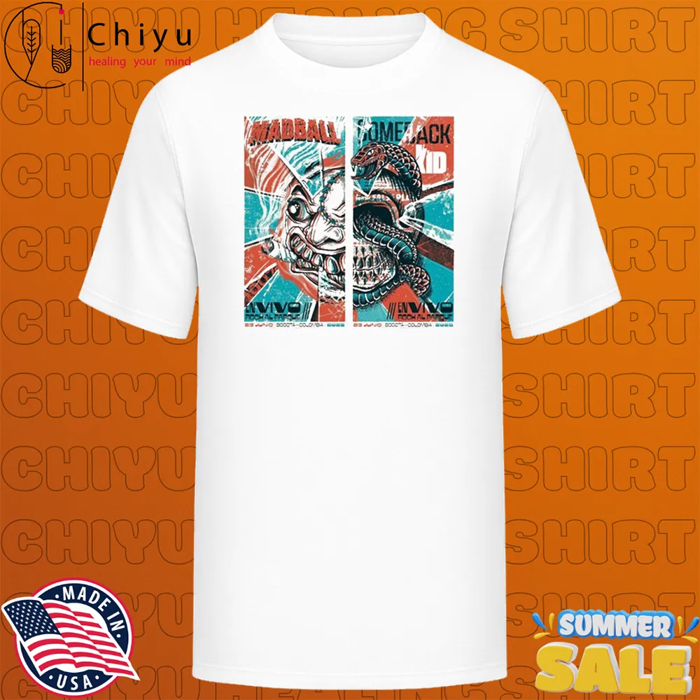 Madball x Comeback Kid In Bogota Envivo Rock Ar Parque On June 23 2025 T-shirt Madball x Comeback Kid In Bogota Envivo Rock Ar Parque On June 23 2025 T-shirt