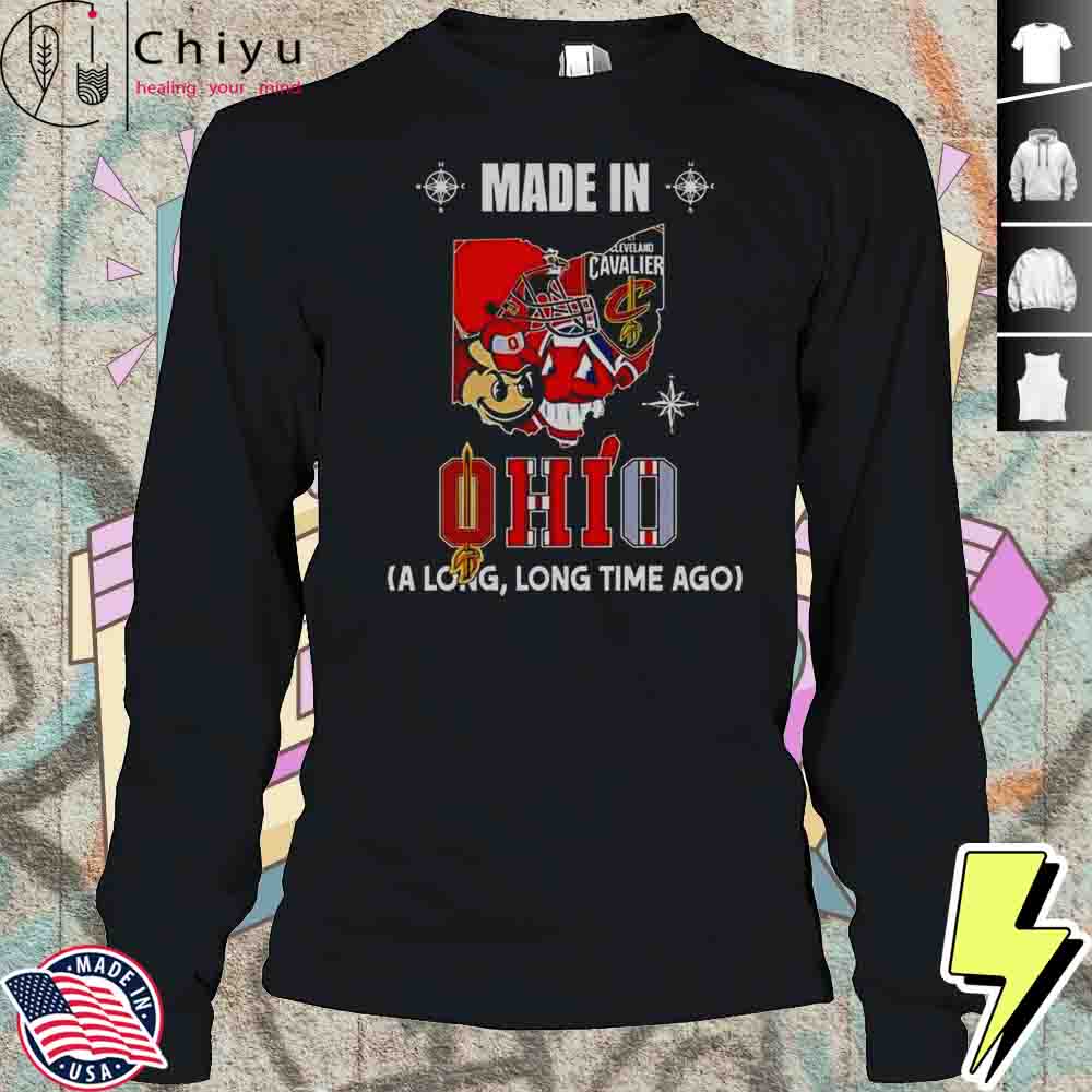 Made In Ohio A Long And Long Time Ago Logos In Map 2025 Shirt Made In Ohio A Long And Long Time Ago Logos In Map 2025 Shirt