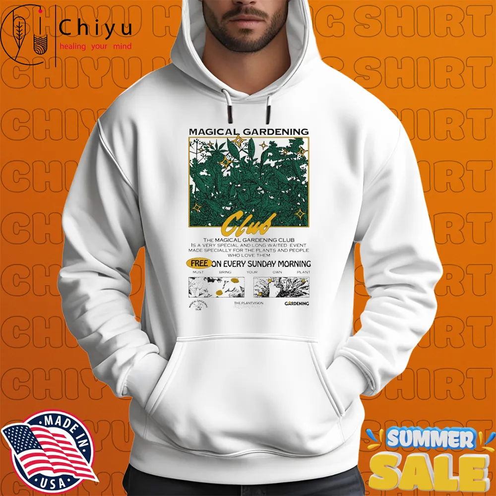 Magical Gardening Club Free On Every Sunday Morning T-shirts Magical Gardening Club Free On Every Sunday Morning T-shirts