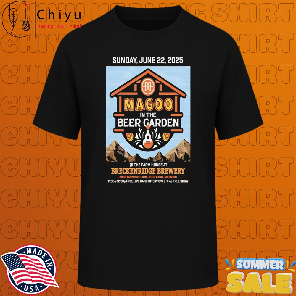 Magoo Tour 2025 Breckenridge Brewery Littleton, CO Jun 22 T-shirts Magoo Tour 2025 Breckenridge Brewery Littleton, CO Jun 22 T-shirts