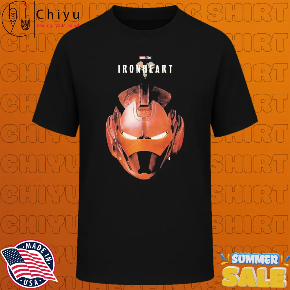 Marvel Studios Television Series Iron Heart With Riri Williams Mask June 24 2025 T-shirts