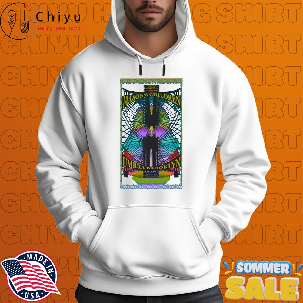 Mason's Children Umbra Brooklyn NY June 28 2025 T-shirt Mason's Children Umbra Brooklyn NY June 28 2025 T-shirt