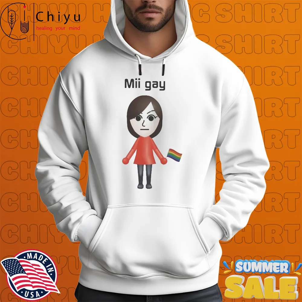 Mii Gay Pride Flag T-shirts Mii Gay Pride Flag T-shirts