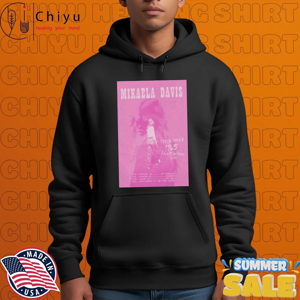 Mikaela Davis Syracuse, NY Sept 18 2025 Tour Dates T-shirts Mikaela Davis Syracuse, NY Sept 18 2025 Tour Dates T-shirts