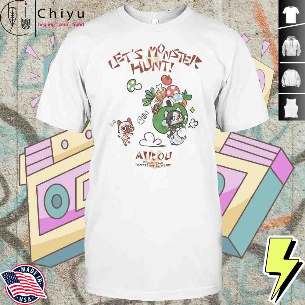 Monster Hunter Diary Airou Felyne Shirt