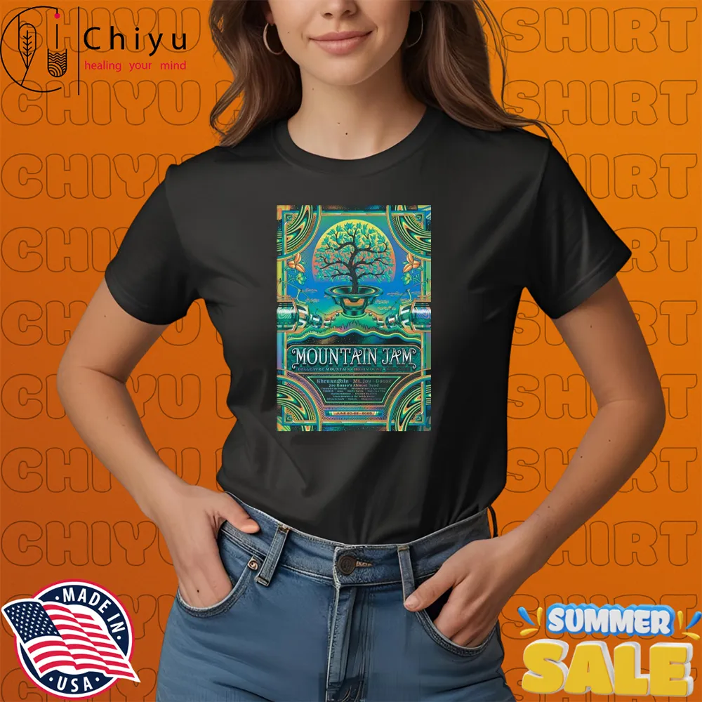 Mountain Jam Belleayre Mountain On June 20-22 2025 In Highmount NY T-Shirts Mountain Jam Belleayre Mountain On June 20-22 2025 In Highmount NY T-Shirts
