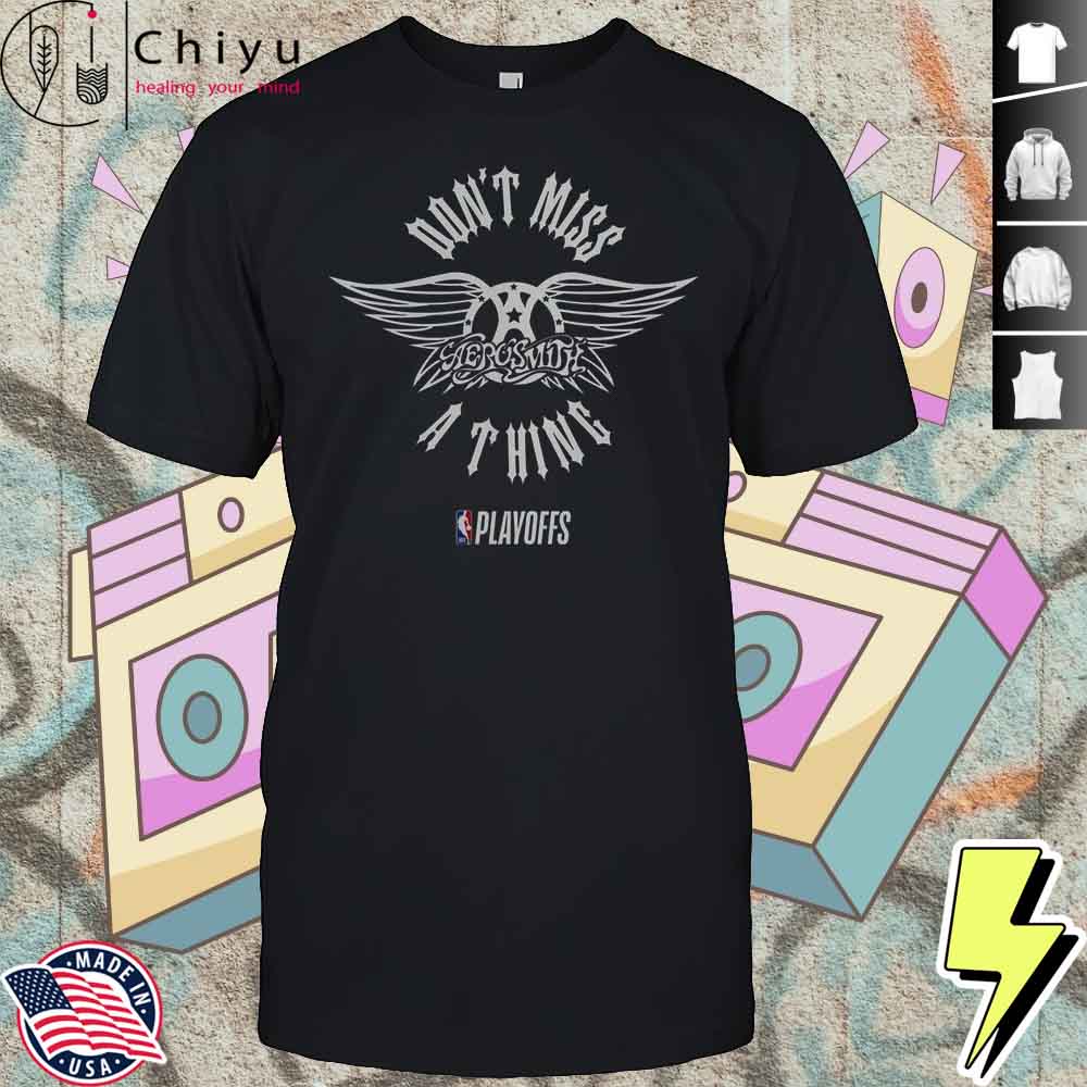 NBA Playoffs X Aerosmith T-Shirt Hoodie NBA Playoffs X Aerosmith T-Shirt Hoodie