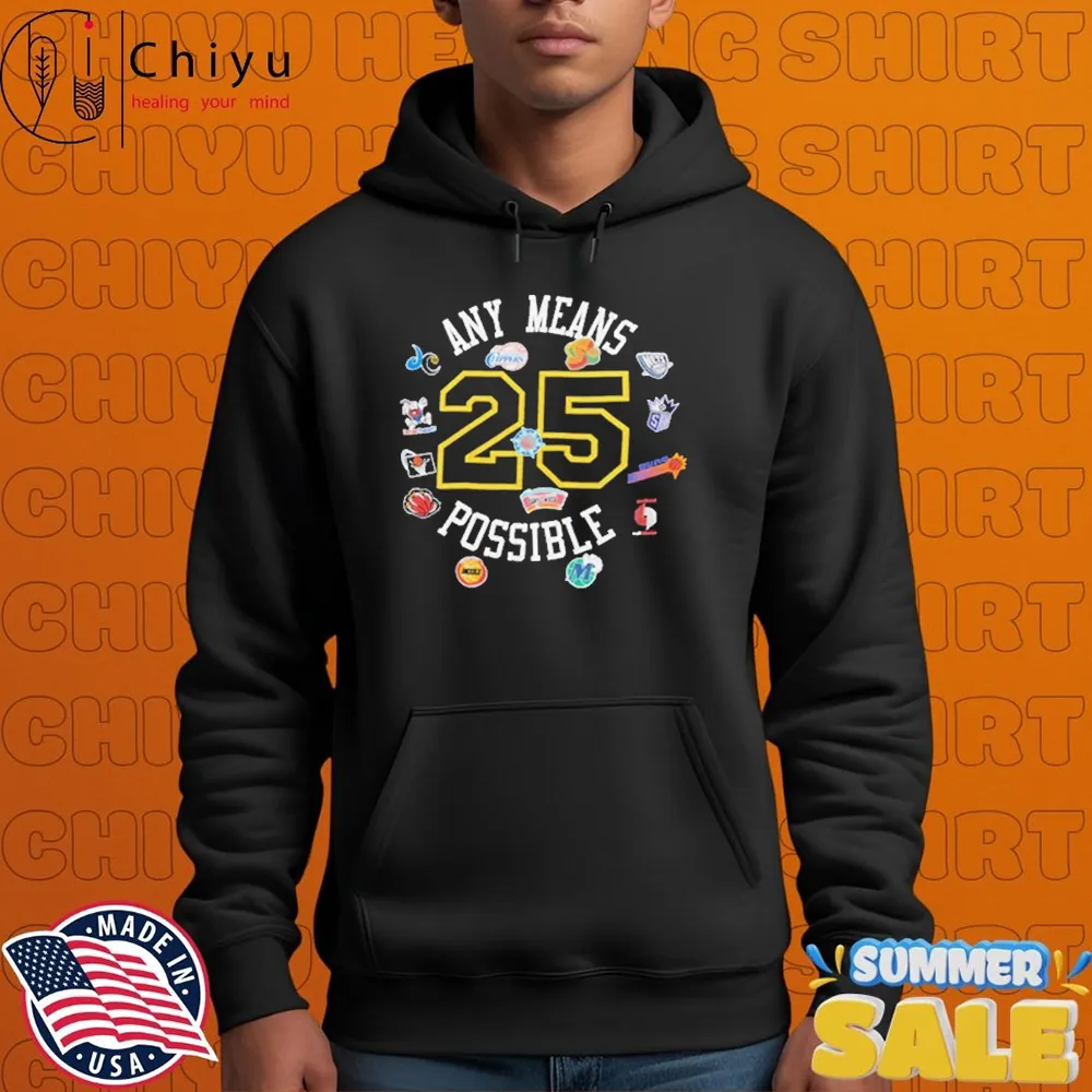 NBA X Any Means Possible 2025 T-Shirts NBA X Any Means Possible 2025 T-Shirts