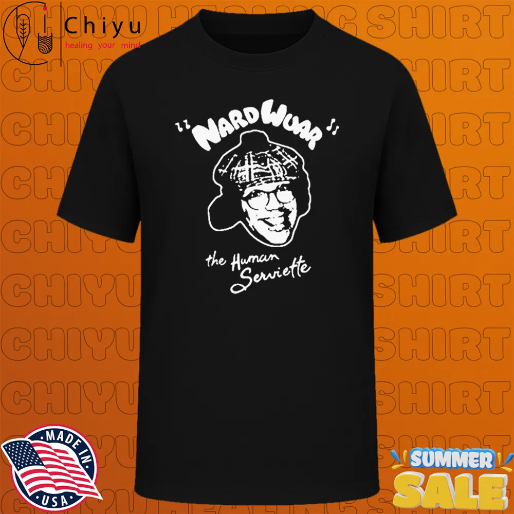 Nardwuar The Human Serviette Tour 2025 T-shirts Nardwuar The Human Serviette Tour 2025 T-shirts