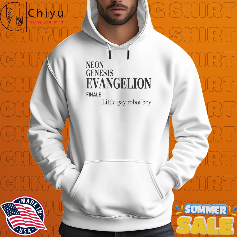 Neon Genesis Evangelion Finale Little Gay Robot Boy T-shirts Neon Genesis Evangelion Finale Little Gay Robot Boy T-shirts